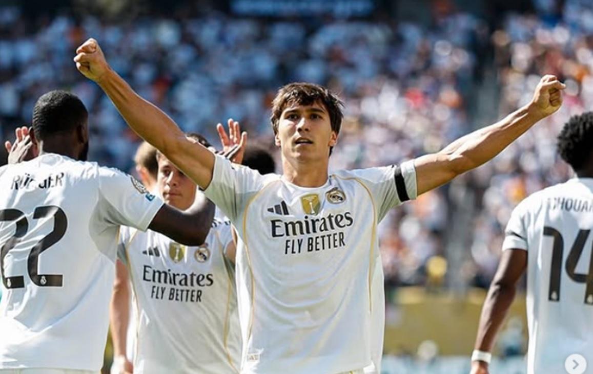 Gonzalo Garcia, a joia do Real Madrid, voltou a marcar e já está sendo comparado a Messi (Foto/Instagram do jogador)