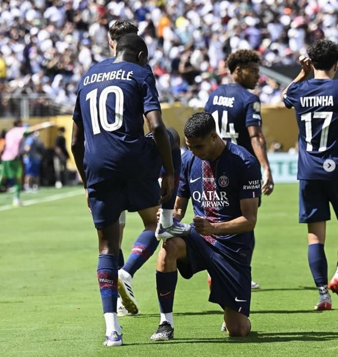 Humilhação Histórica. Intenso, dominante e superior desde o início, o PSG mostrou ao mundo que pratica hoje o melhor futebol do planeta (Foto/Instagram)