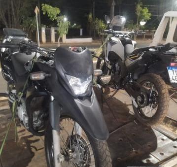 Ambas as motocicletas — a utilizada no crime e a subtraída — foram apreendidas. (Foto/Divulgação)