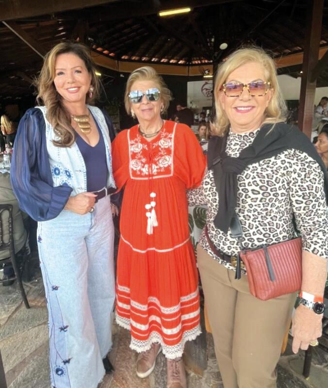De Lourdes Fernandes, Electa e Lélia Bruno (Foto/Reprodução)