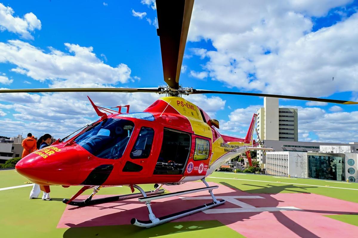 A presença do heliponto proporciona ganho significativo no tempo de resposta e aumenta a sobrevida das vítimas (Foto/André Santos)