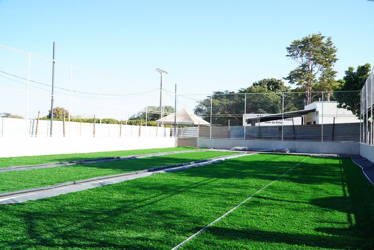 A obra já conta com quase toda a infraestrutura necessária para o pleno funcionamento do espaço esportivo (Foto/Divulgação PMU)