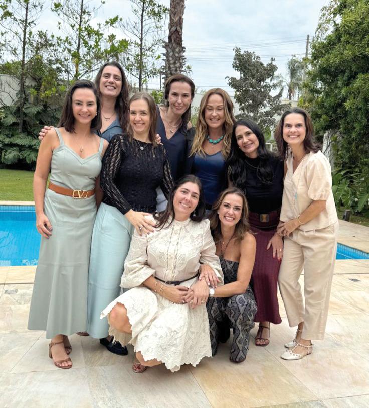 Lilian Andrade recebeu amigas queridas e familiares para um almoço em comemoração os seu aniversário no último sábado. (Foto/Reprodução)