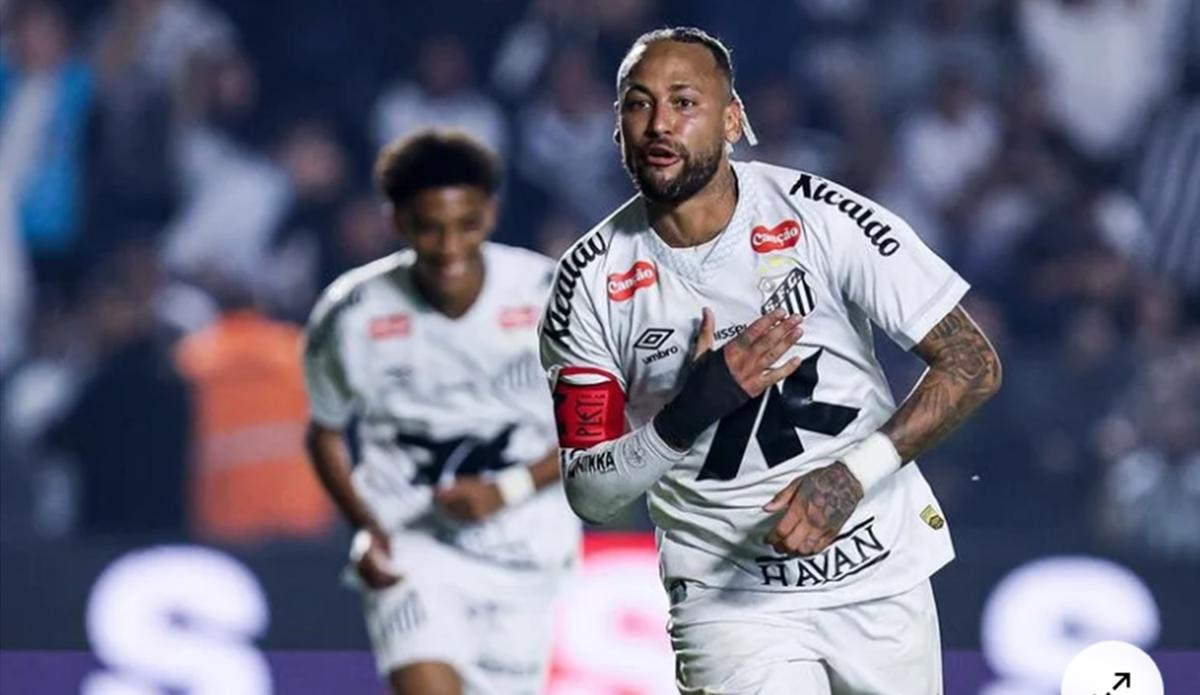 Neymar decide e Peixe respira no brasileirão (Foto/Ricardo Moreira/Yahoo)