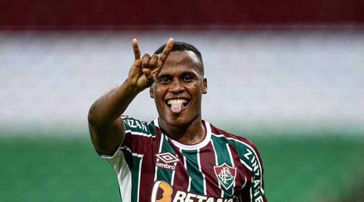 Jhon Arias chegou ao Fluminense em 2021 (Foto/Lucas Merçon/FFC)