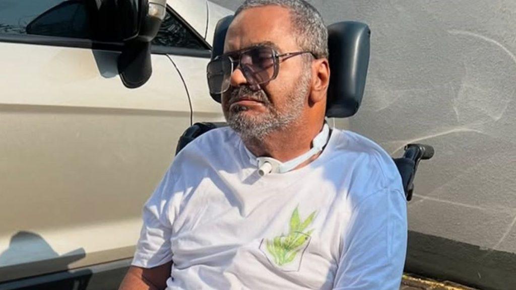 Arlindo sofreu um acidente vascular cerebral hemorrágico em março de 2017 (Foto/Reprodução)