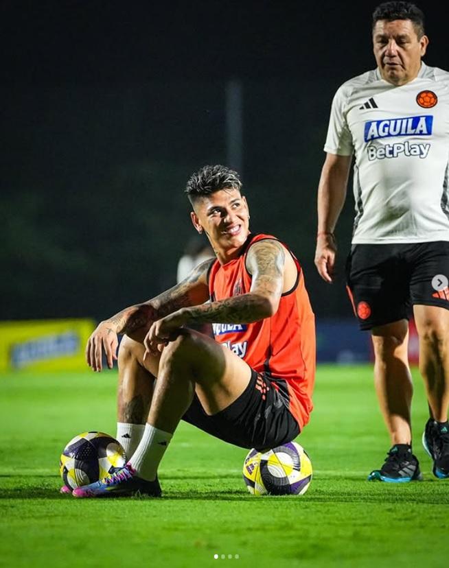 Carrascal é o primeiro reforço oficial do clube nesta janela de transferências (Foto/Instagram do atleta)
