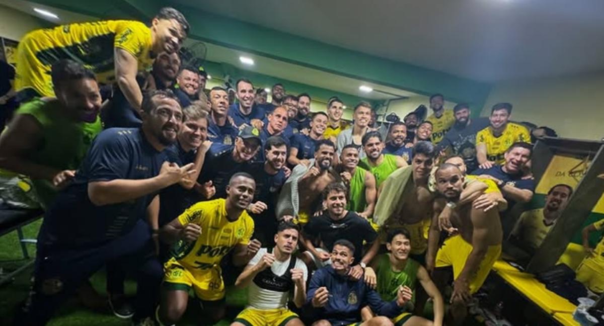 No Brasileirão, o Mirassol já derrotou Corinthians e São Paulo, agora o Santos e arrancou um empate do Palmeiras (Foto/Instagram)