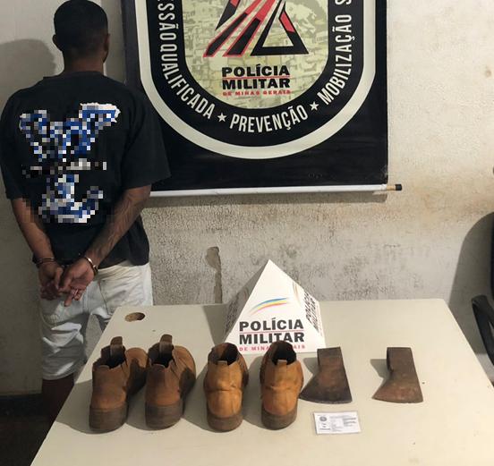 Com base nas informações, os militares iniciaram diligências e concentraram as buscas em um suspeito já monitorado por práticas criminosas na região. (Foto/Divulgação)