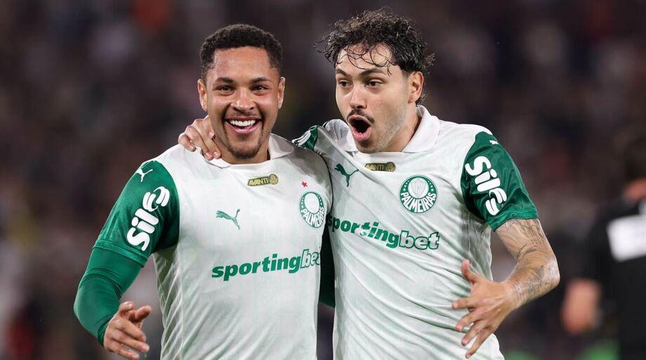 Vitor Roque marcou o gol da vitória do time paulista (Foto/Divulgação)