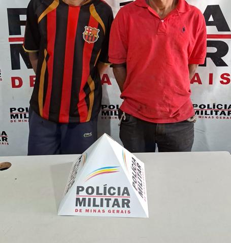Os dois suspeitos foram encaminhados à Delegacia de Polícia Civil e permanecem à disposição da Justiça. (Foto/Divulgação)