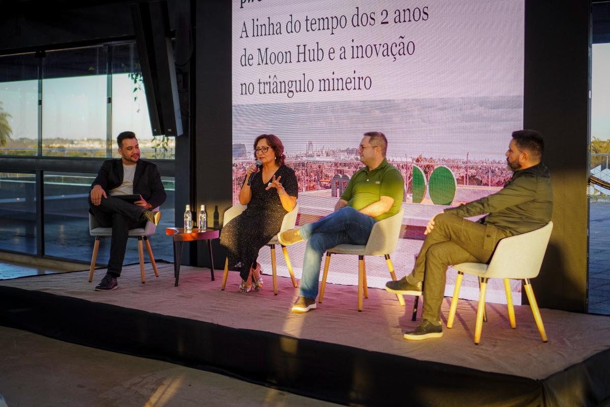 Evento que marcou os dois anos de criação do Moon Hob no Parque Tecnológico de Uberaba  (Foto/Divulgação)