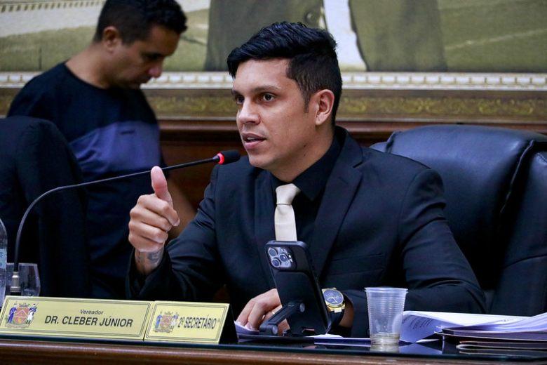 Vereador Cleber Júnior, que teria o mandato interrompido caso a sentença de primeira instância fosse mantida (Foto/Divulgação)