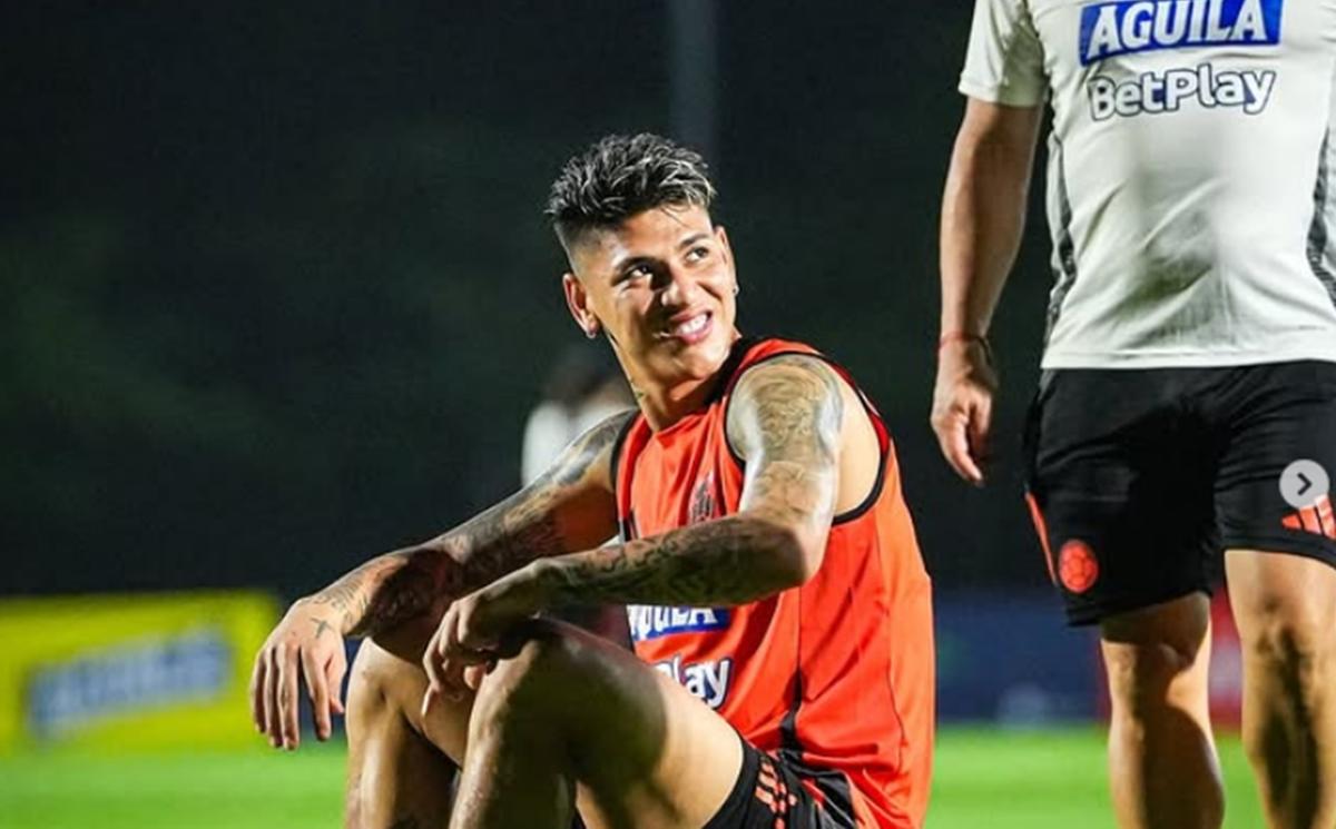 Carrascal está liberado para atuar a partir da próxima rodada quando o Flamengo enfrentará o Mirassol (Foto/Instagram Carrascal)