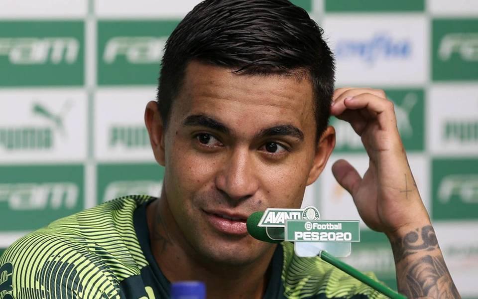 Dudu cumprindo suspensão após punição do STJD, será desfalque importante para o Atlético-MG. (Foto/Cesar Greco/Palmeiras)