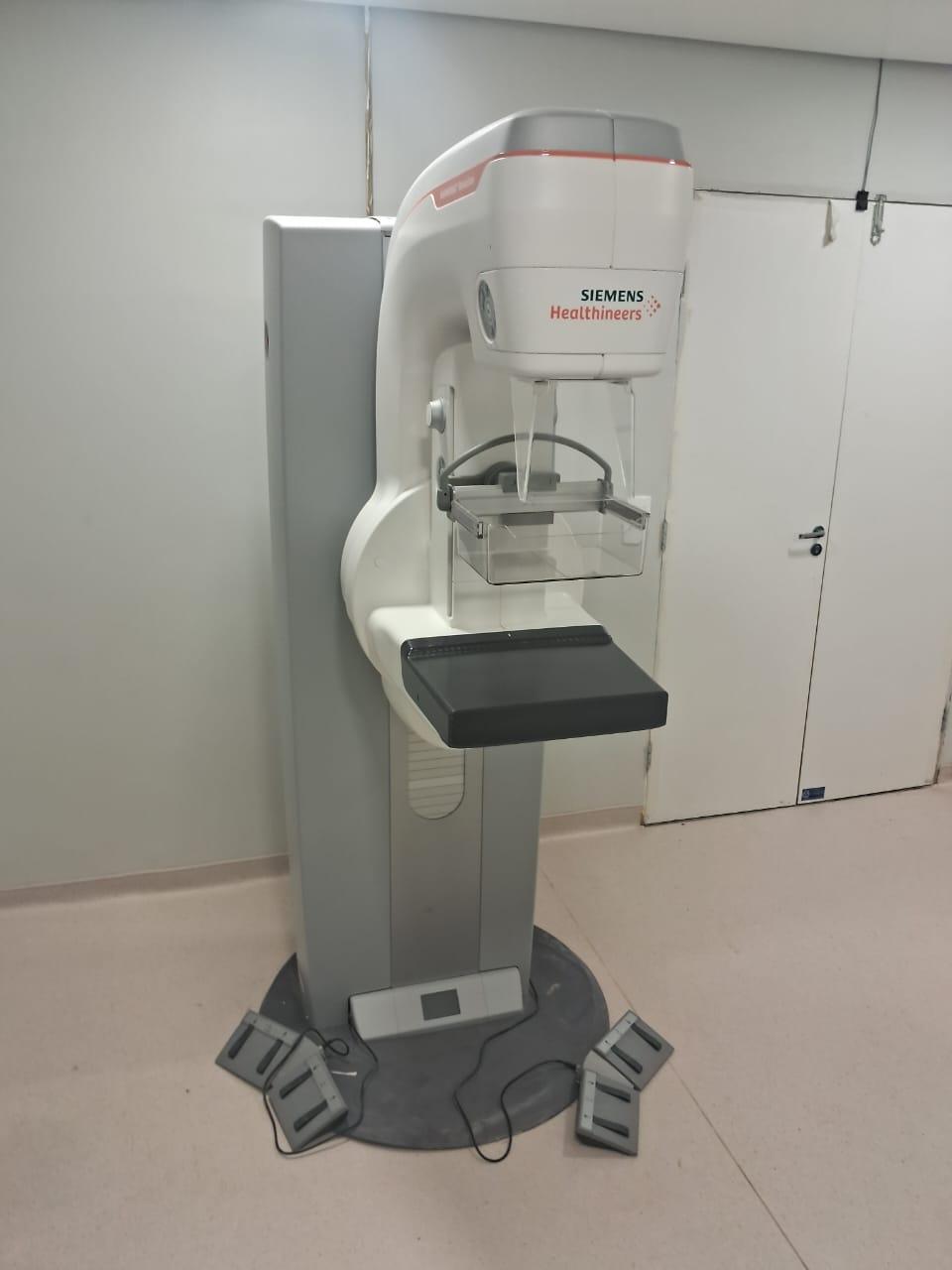 Além do PET-Scan, o Hélio Angotti recebeu recentemente uma ressonância magnética e um mamógrafo (na imagem). (Foto/Divulgação)