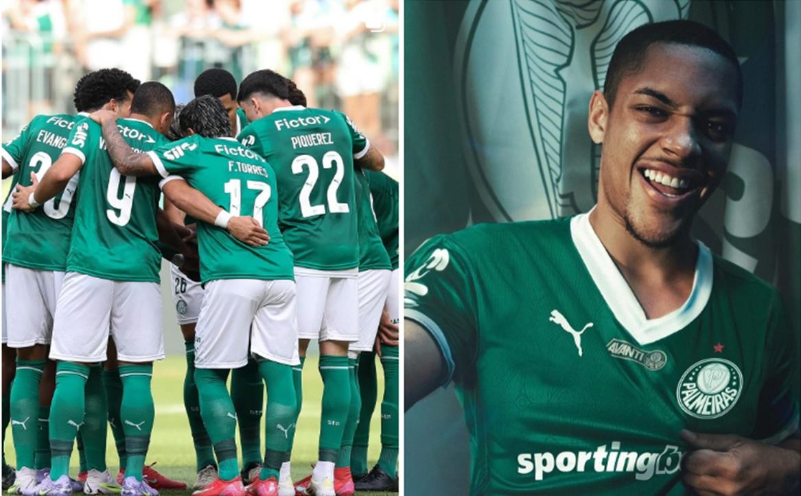 Vitor Roque decide e comanda a virada do Palmeiras diante do Ceará (Foto/Instagram Palmeiras)