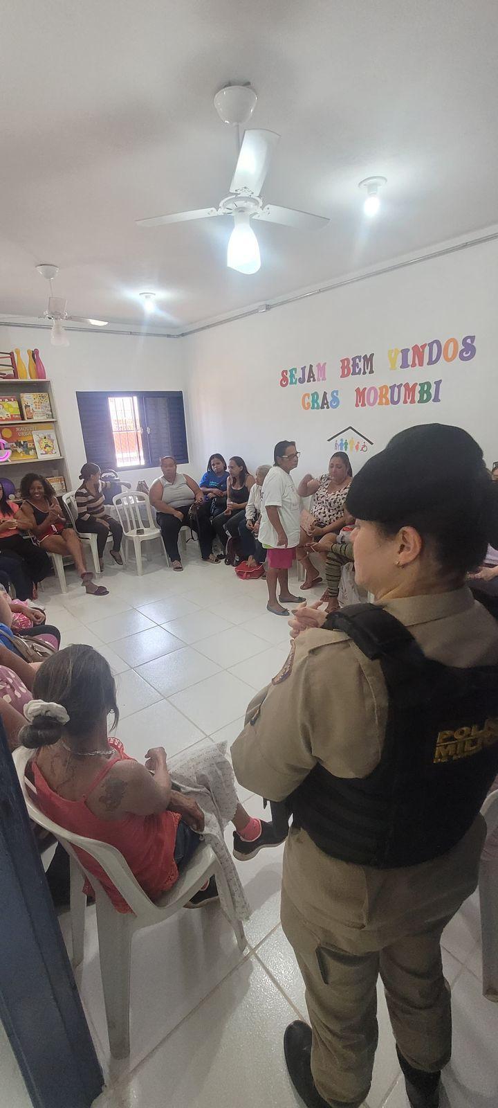 O encontro reuniu profissionais, lideranças comunitárias e moradores da região para discutir formas de prevenir e enfrentar a violência doméstica. (Foto/Divulgação)