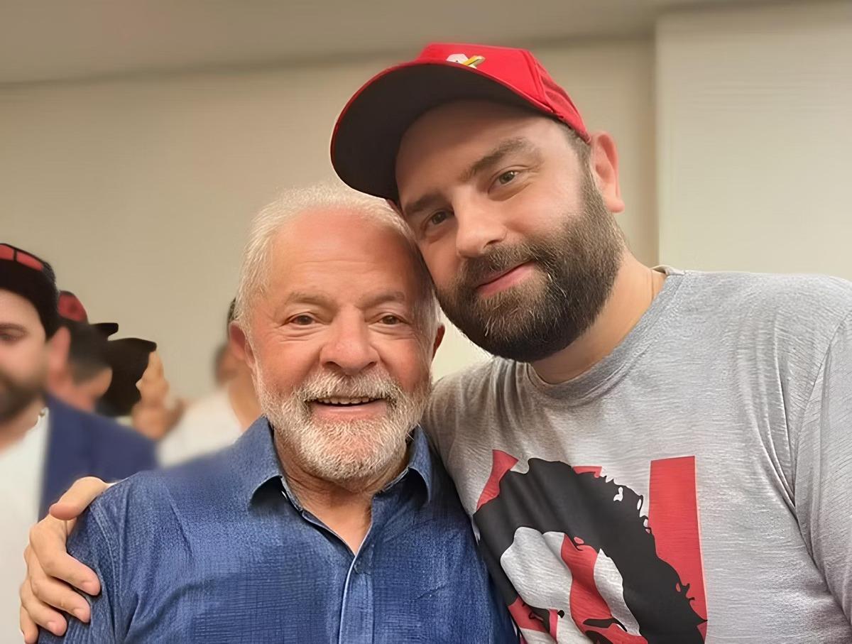 Filho de Lula, Luís Cláudio Lula da Silva pegou carona em voo da FAB (Foto/Reprodução/X/Luis Claudio Lula da Silva)