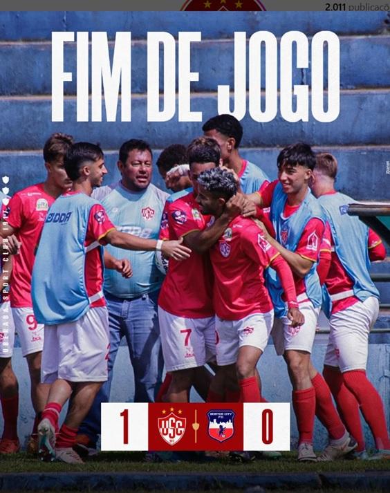 Gol de Netinho garante triunfo sobre o Boston City e dá confiança ao Uberaba Sub-20 no Octogonal final (Foto/USC – Instagram)
