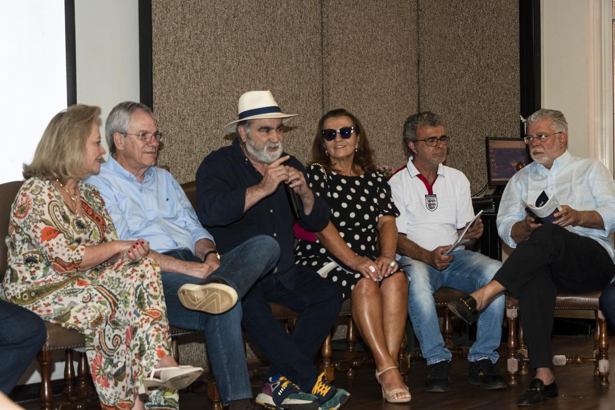 Ex-deputado Narcio Rodrigues participou no fim de semana do evento de lançamento do livro “Jornal da Manhã – Do Papel à Memória: 50 Anos em Manchete” (Foto/Francis Prado)