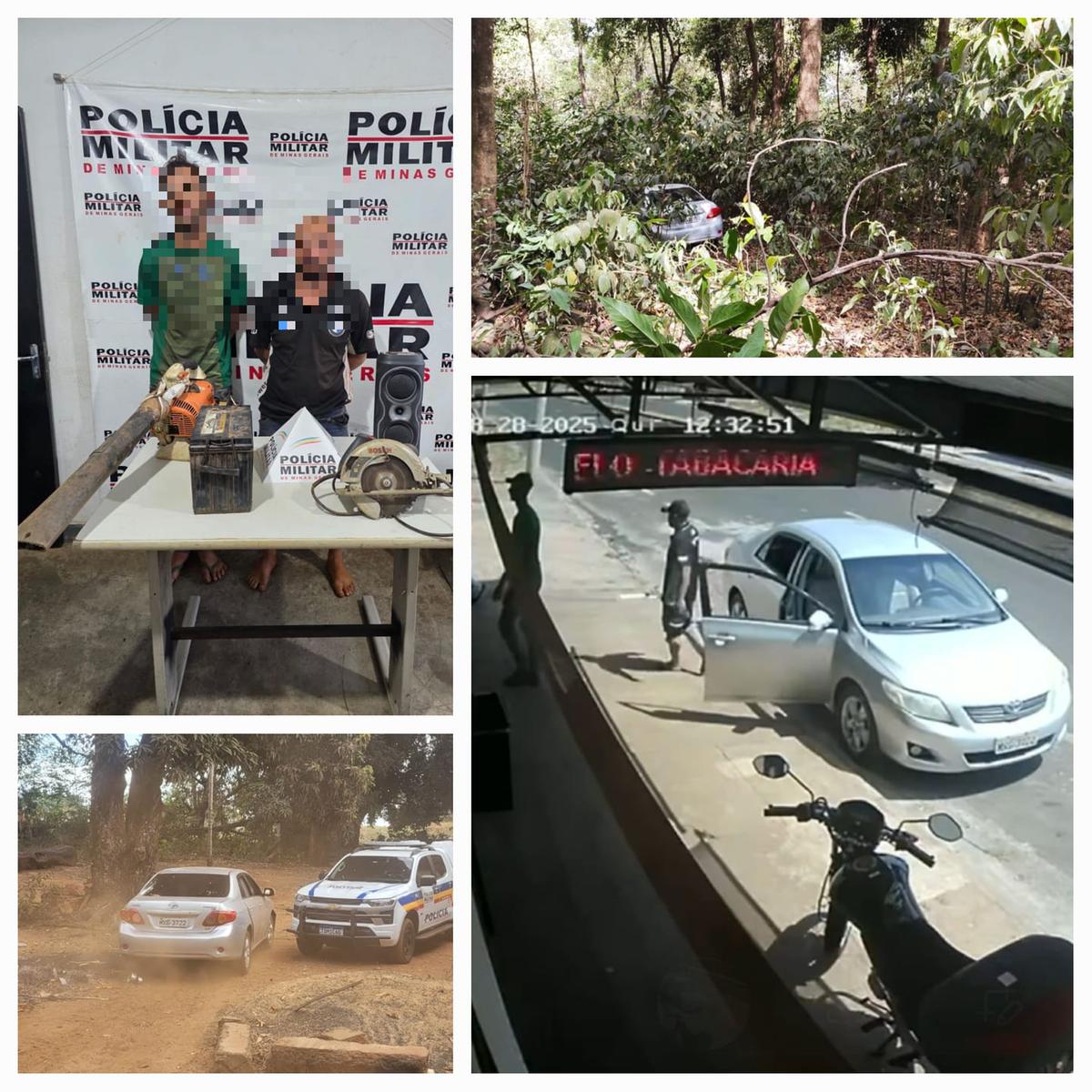 O veículo foi veículo roubado na cidade de Pedregulho/SP. (Foto/Divulgação)