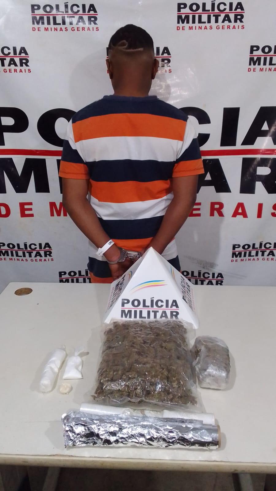 O suspeito recebeu voz de prisão e foi encaminhado à Delegacia de Plantão. (Foto/Divulgação)