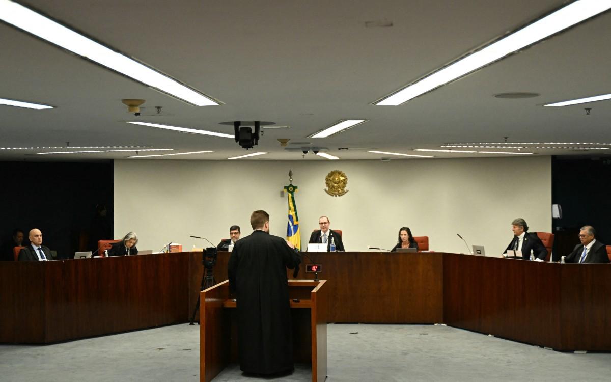 No segundo dia de julgamento no STF por suposta tentativa de golpe, defesas alegaram inocência de réus do chamado núcleo 1 (Foto/Evaristo Sá/AFP)