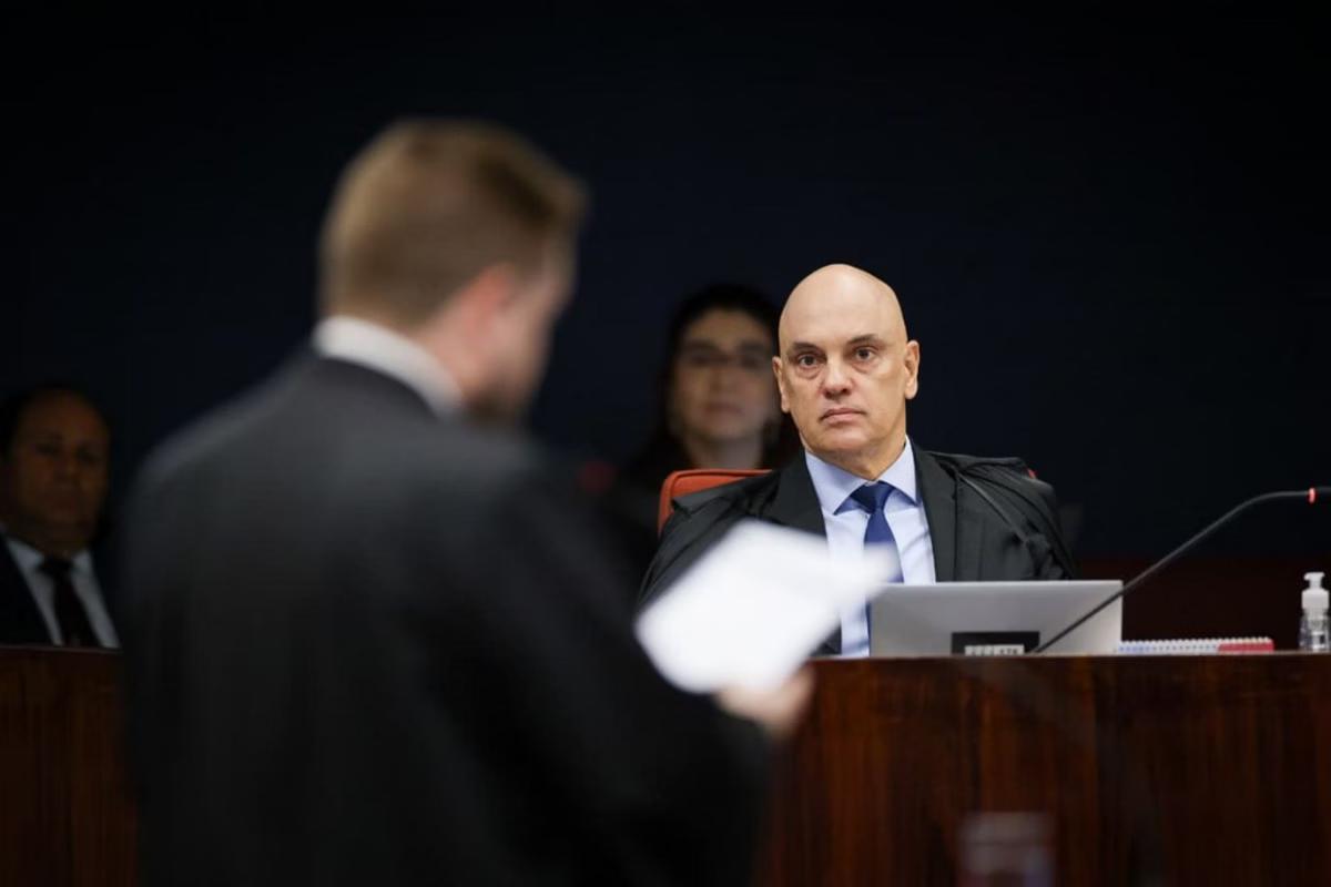 Relator do inquérito que aponta Bolsonaro como líder de uma tentativa de golpe, Moraes (foto) será o primeiro a votar (Foto/Gustavo Moreno/STF)