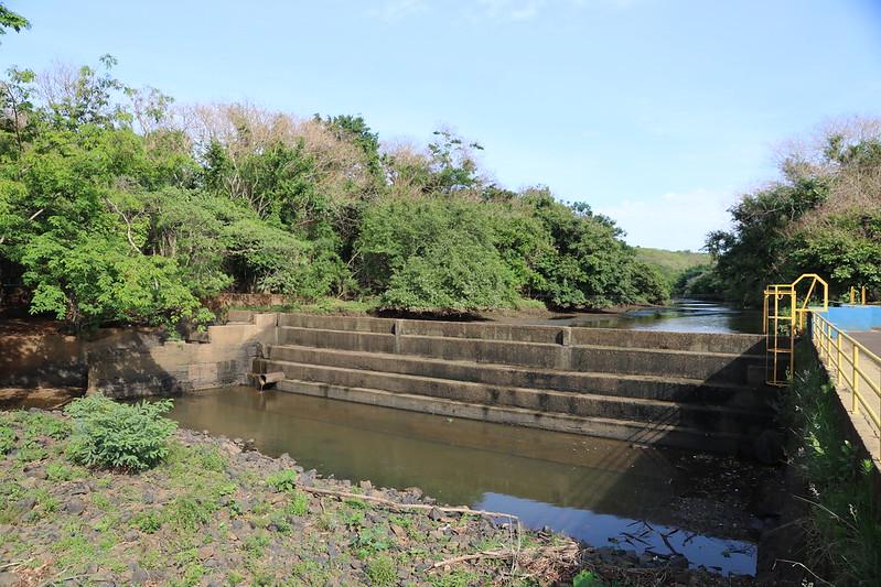 Esta terça-feira (9) registrou a menor vazão do rio Uberaba este ano, com 819 metros cúbicos por segundo (Foto/Divulgação)