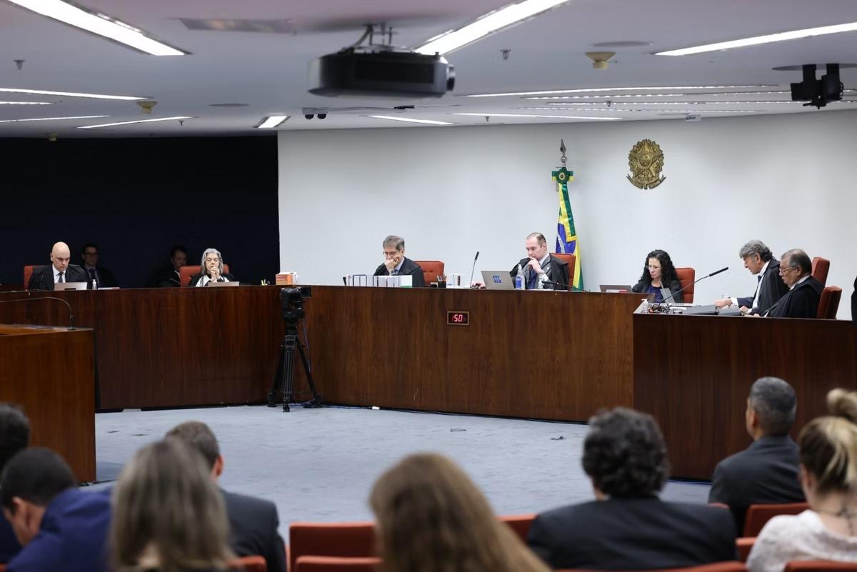 A condução do julgamento da suposta trama golpista aconteceu na Primeira Turma do STF (Foto/Victor Piemonte/STF)