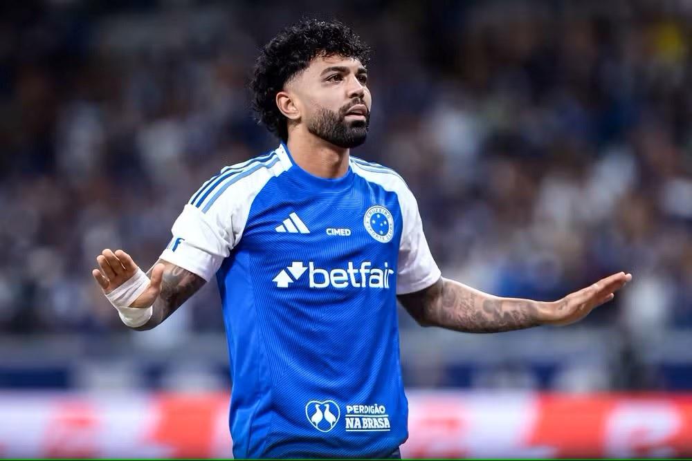 Gabigol levou o time mineiro de volta à vice-liderança do Brasileirão com 47 pontos (Foto/Gustavo Aleixo/Cruzeiro)