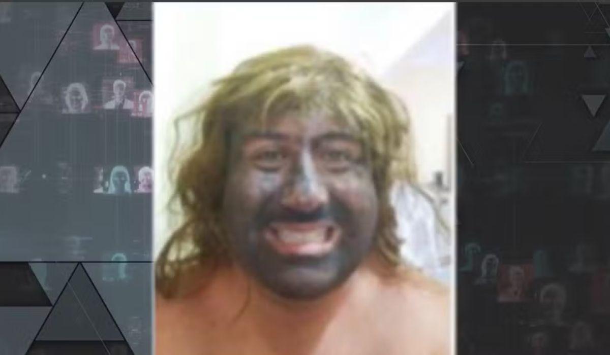 O grupo usava disfarces, incluindo perucas e maquiagem, para driblar o sistema de reconhecimento facial (Foto/Reprodução/TV Globo/Fantástico)