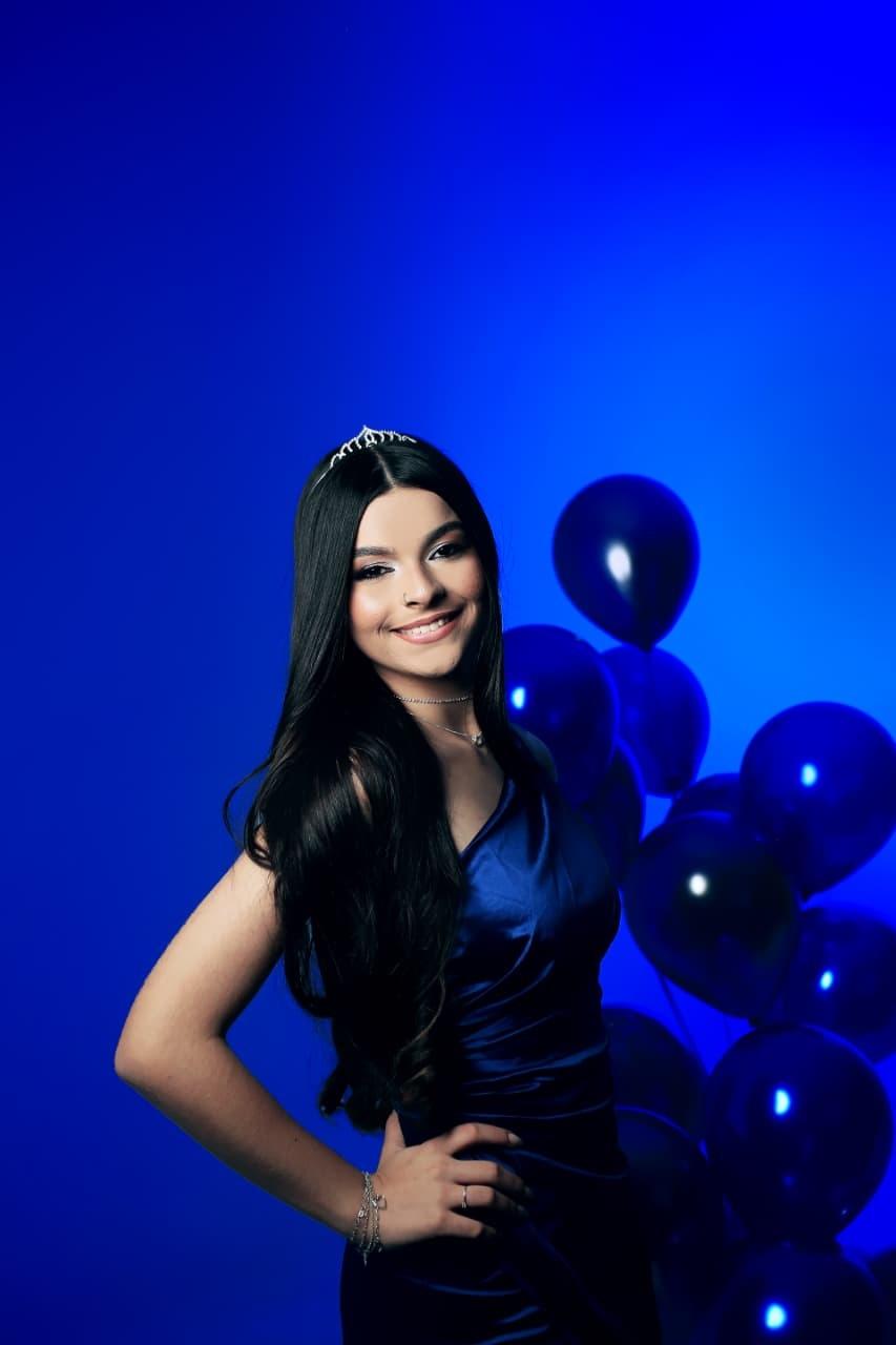 Alessa Birchner, é a bela debutante da temporada (Foto/Wagner Pinheiro)