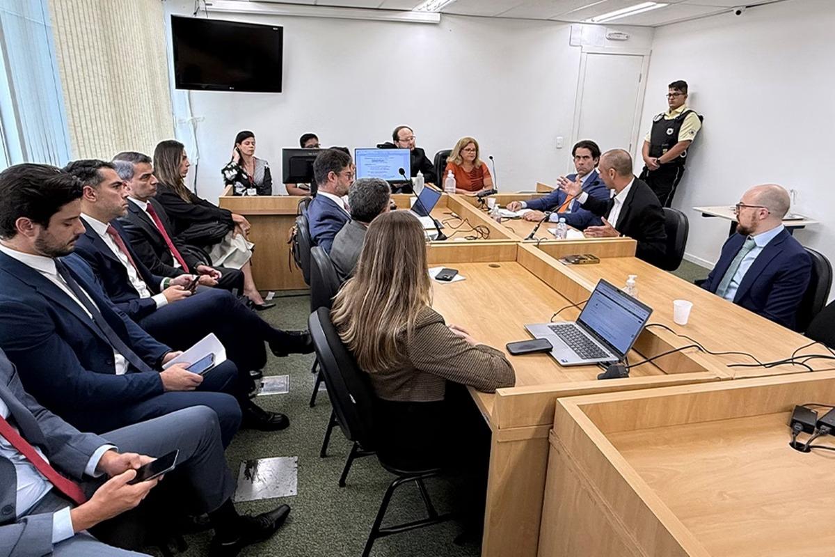 Audiência da 123Milhas com o TJMG (Foto/Euler Junior/TJMG/Divulgação)