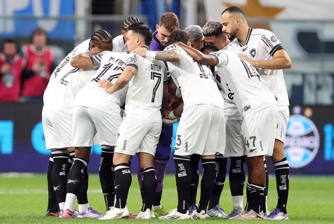 Jogadores do Botafogo buscam recuperar de vez a confiança em busca do G-4 do Brasileirão (Foto/Instagram BFR)