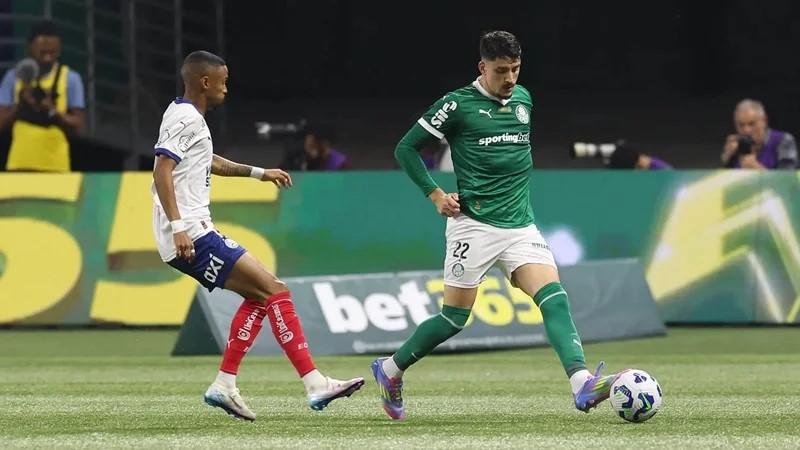 Campanha impecável do Palmeiras - considerando os duelos da Libertadores, são quatro triunfos seguidos e dez jogos invictos (Foto/Cesar Greco – Palmeiras)