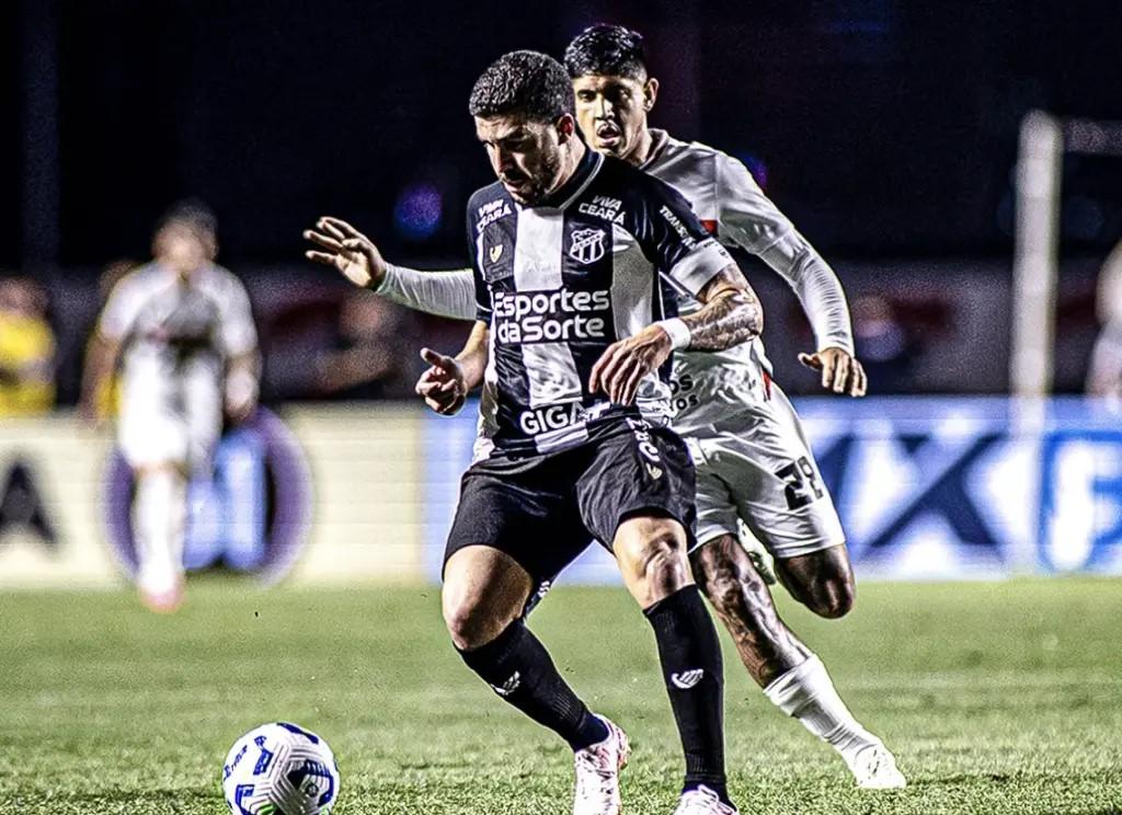 Com estádio esvaziado,Tricolor cai diante do Ceará e se afasta do G-6 (Foto/Felipe Santos/Ceará SC)