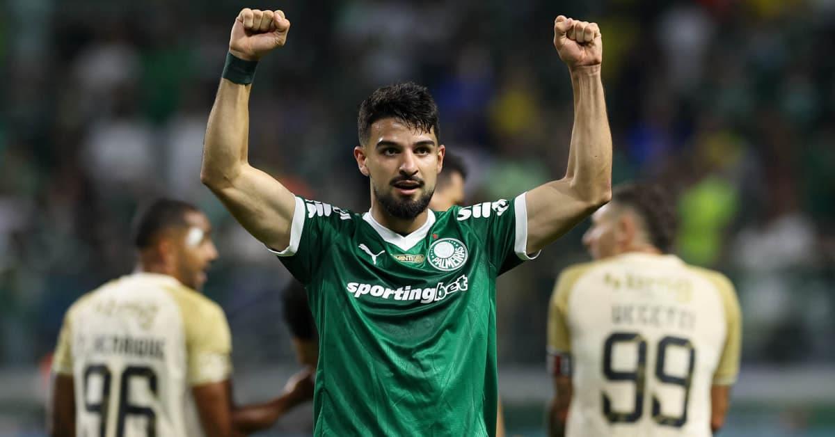 Palmeiras atropela o Vasco sob o comando de Flaco Lópes no Allianz Parque e assume vice-liderança do Brasileirão (Foto/Cesar Greco/Palmeiras)