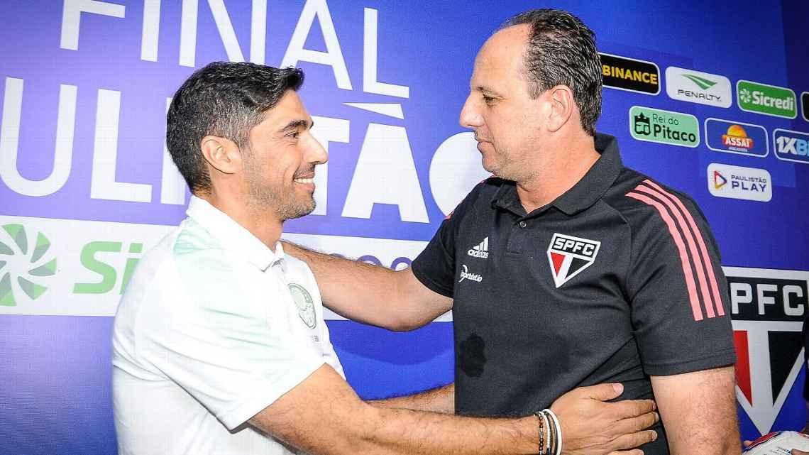 Após fala de Ceni, Abel prefere respeito e diz que foco é o Palmeiras (Foto/Rodrigo Corsi/Agência Paulistão)