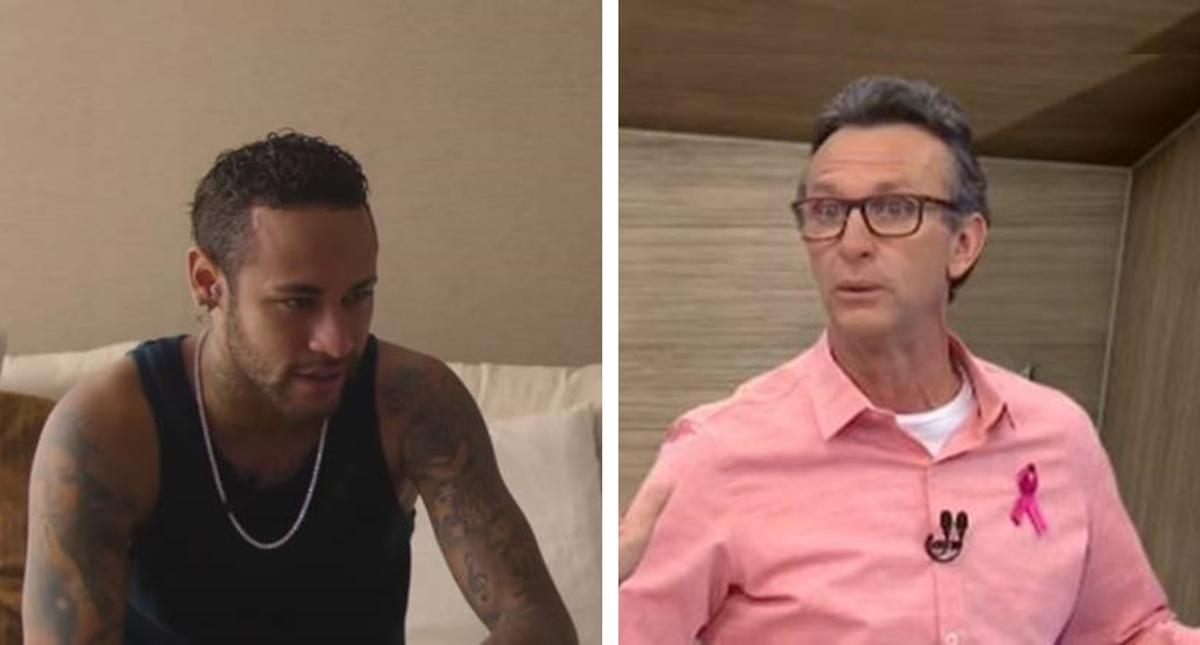 “Acorda, Neymar!” — Neto manda recado forte e diz que atacante ainda pode brilhar em 2026. (Foto/Montagem)