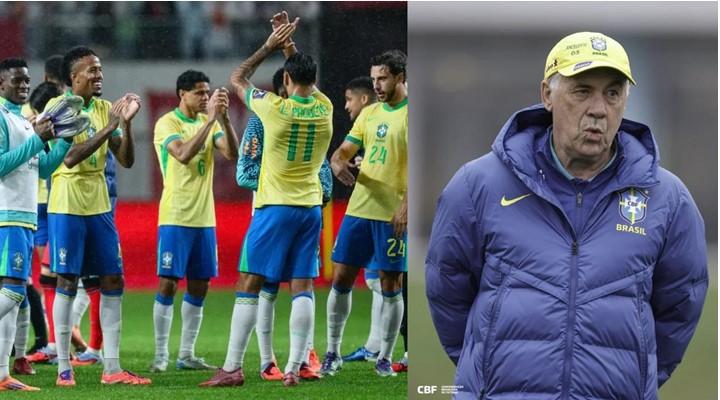 Brasil dá espetáculo em Seul; Ancelotti elogia atuação, mas mantém os pés no chão. (Foto/Montagem)