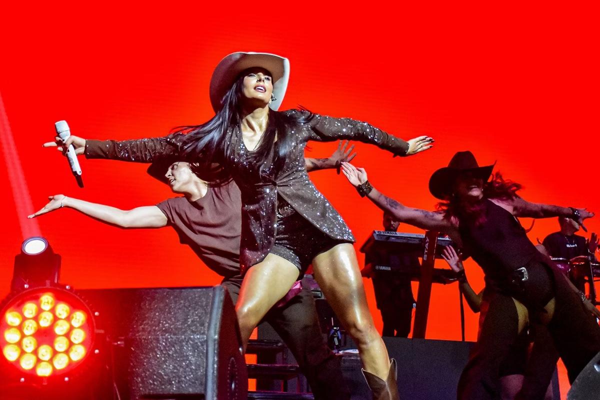 Cantora se apresentava em São Paulo (Foto/Teca Lamboglia /Fotoarena/Folhapress)