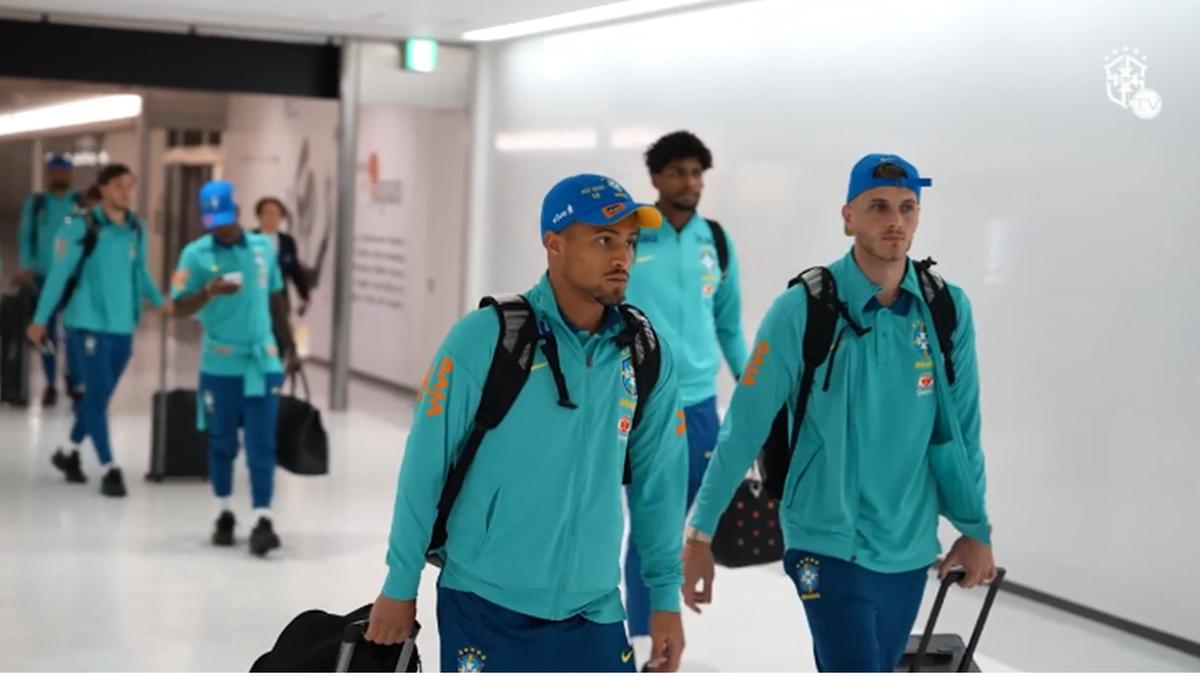 Torcida japonesa recebe Seleção Brasileira em Tóquio antes do amistoso (Foto/CBF TV)