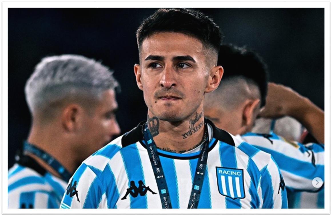 Gabriel Rojas se machuca e amplia lista de desfalques do Racing para enfrentar o Flamengo (Foto/Instagram Racing)