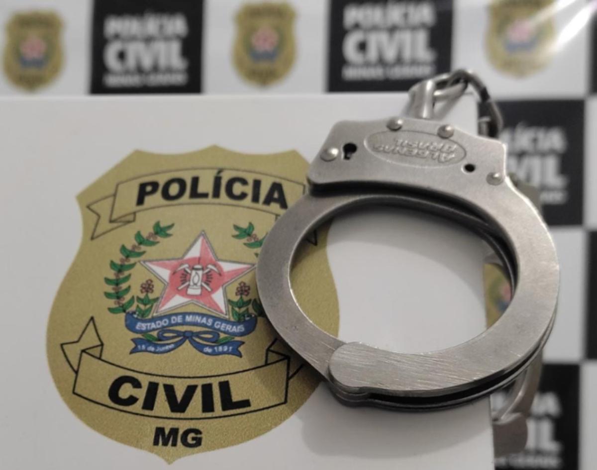 Prisão foi feita pela Polícia Civil (Foto/PCMG)