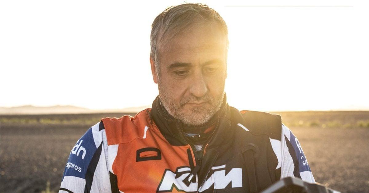 Piloto português Jorge Brandão, de 46 anos, morreu após sofrer grave acidente na etapa final do Rali de Marrocos (Foto/Redes Sociais)