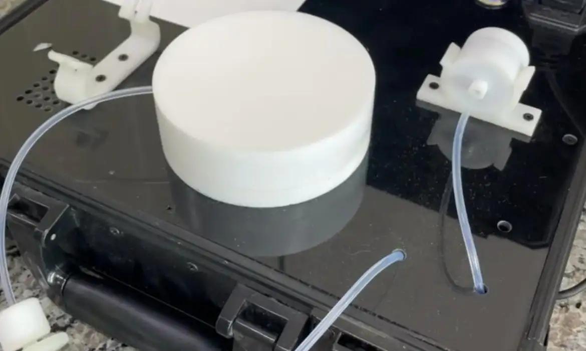 A leitura dos aromas é feita pelo equipamento em até 60 segundos (Foto/Divulgação UFPE)