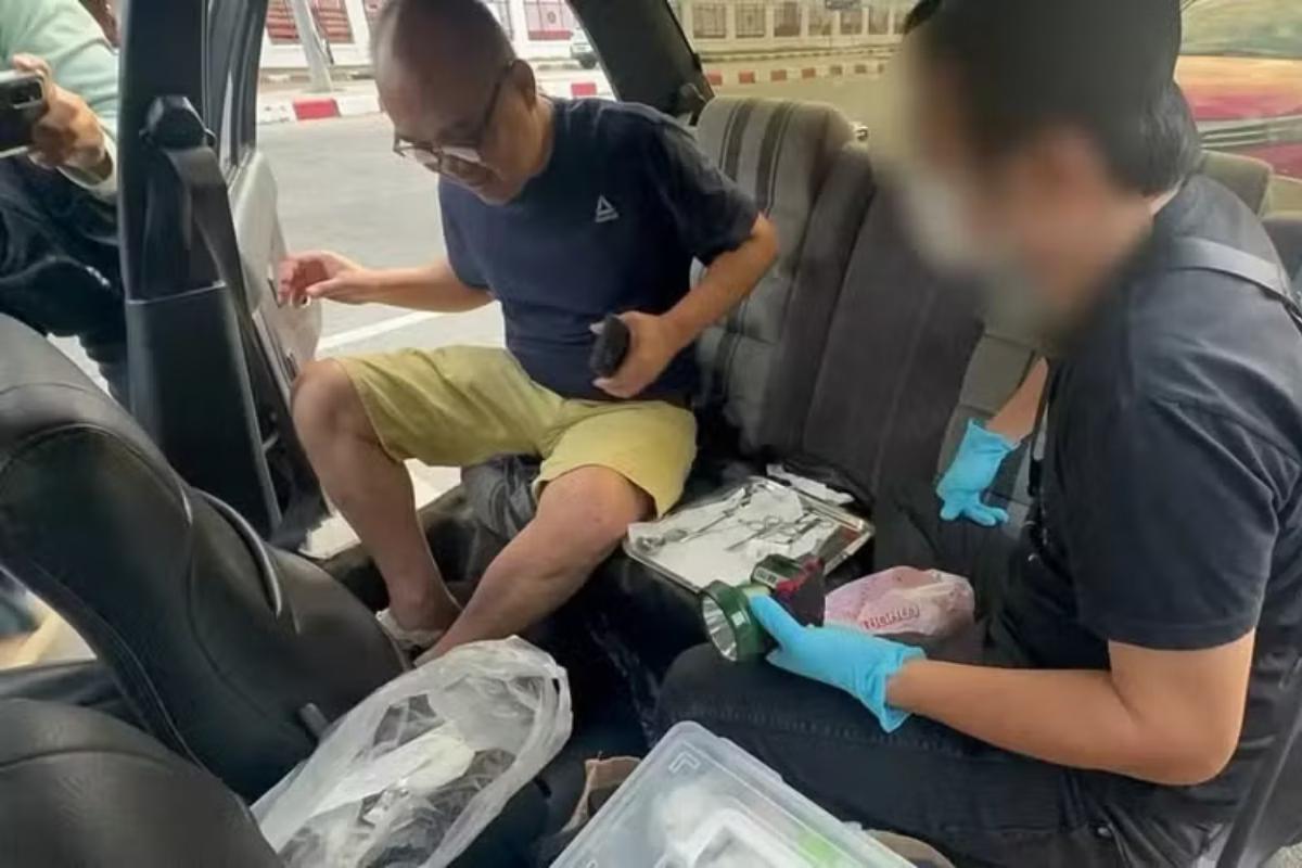 Homem confessou que realizava os procedimentos ilegalmente para gerar renda (Foto/Reprodução/X)