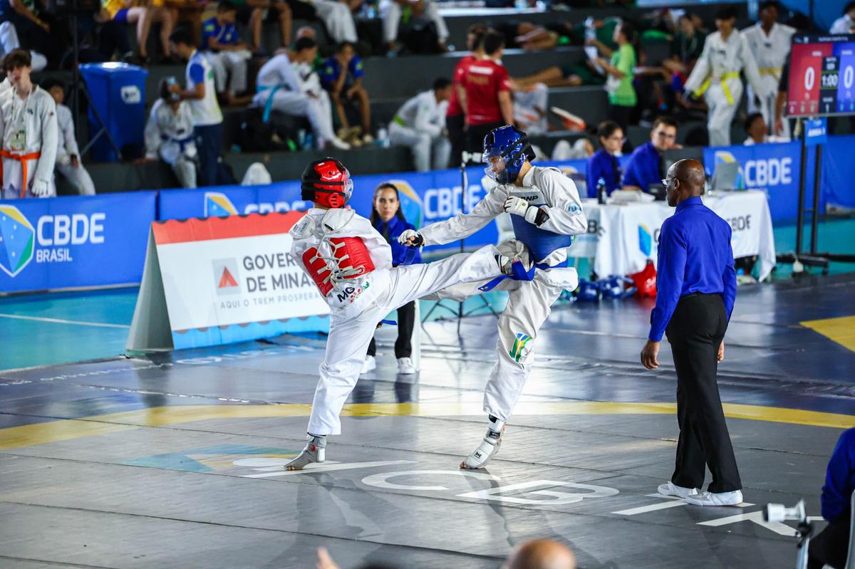 Os estudantes-atletas mineiros garantiram 36 medalhas, sendo 14 no atletismo e atletismo adaptado, 10 no judô, 9 no taekwondo, 2 no ciclismo e 1 na ginástica rítmica, além de cinco troféus por equipes (Foto/Tiago Estanislau)